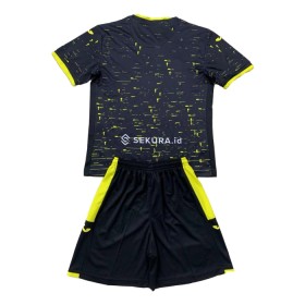 Camisola Norwich City Criança 2º Equipamento 2024-25 Manga Curta